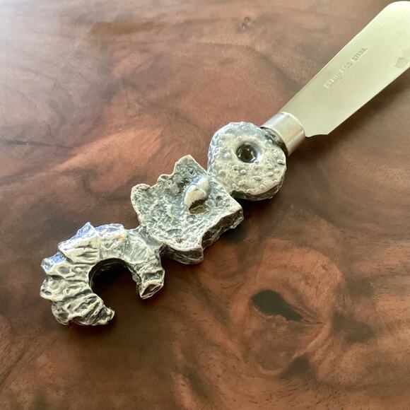 Pewter Handle Cheese Knife - Picture 3 of 4